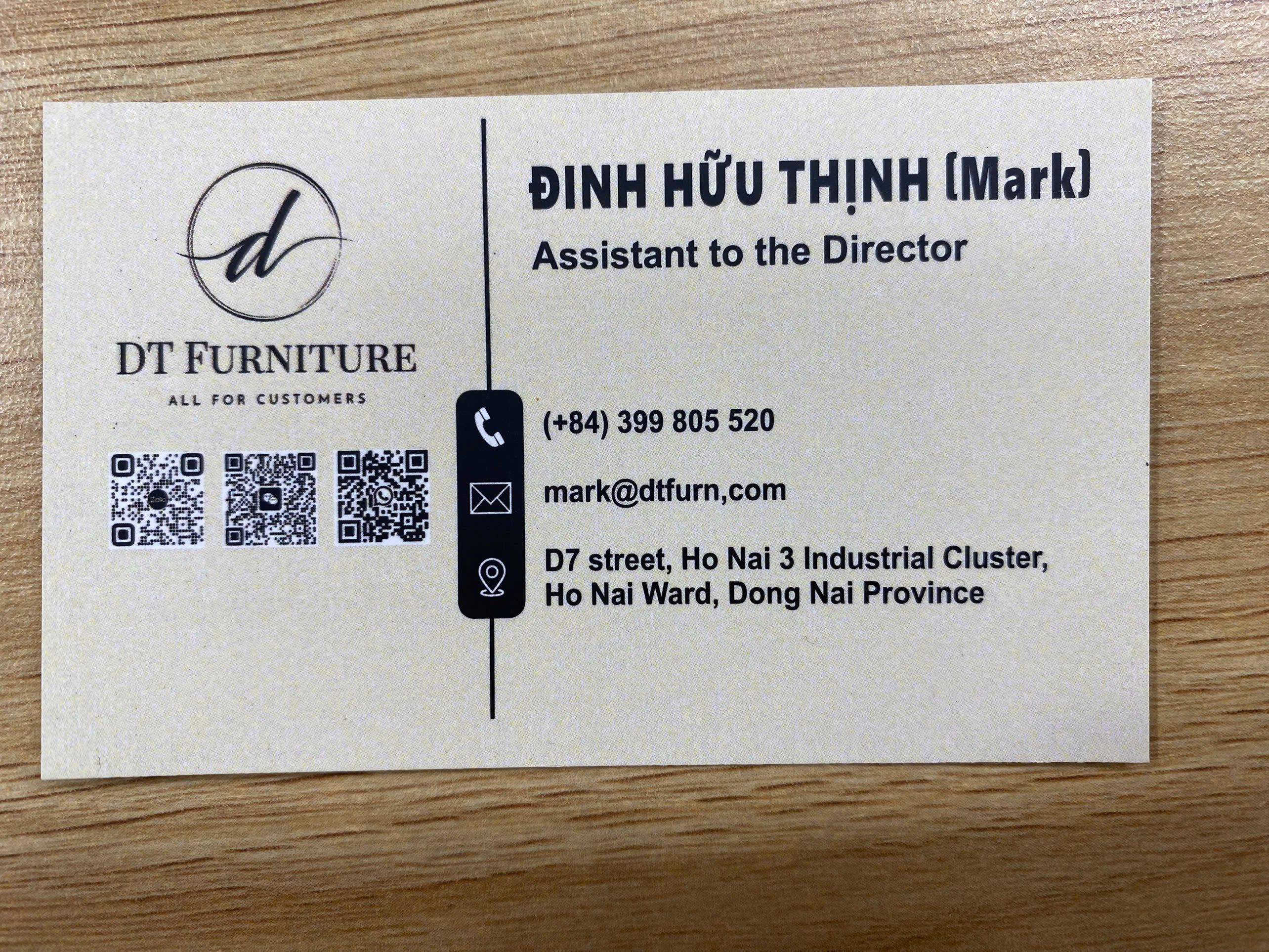 DT - Namecard